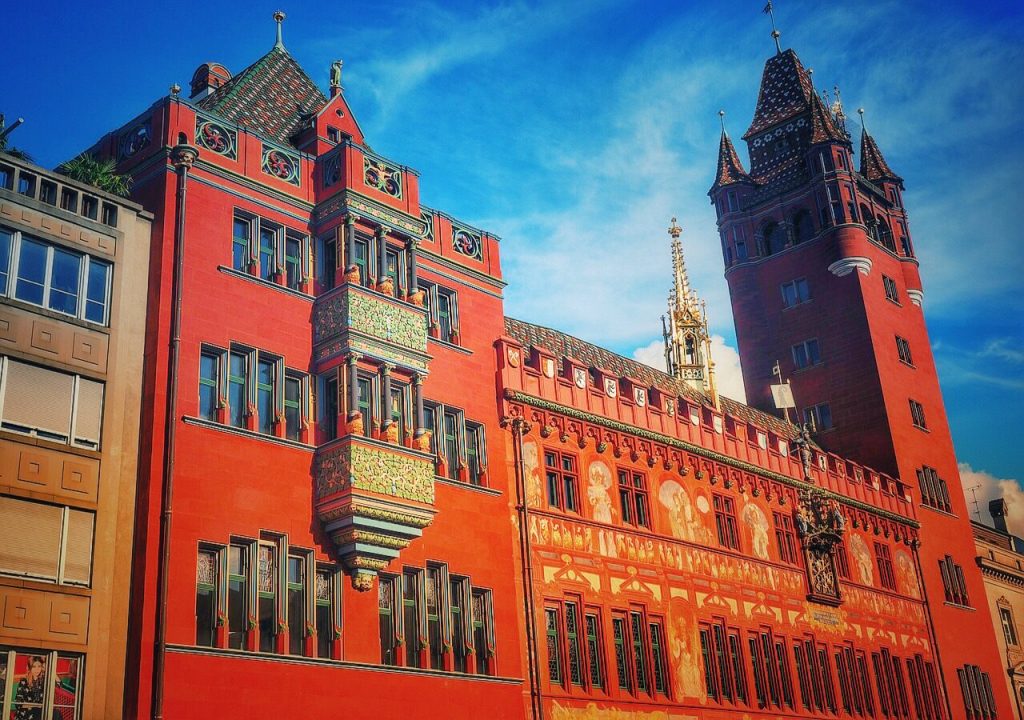 Basel Stadt Markt