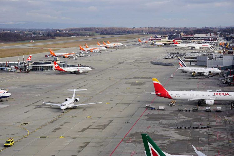 Geneva Airport. How to arrive bu direct flight. Info, connections, airlines