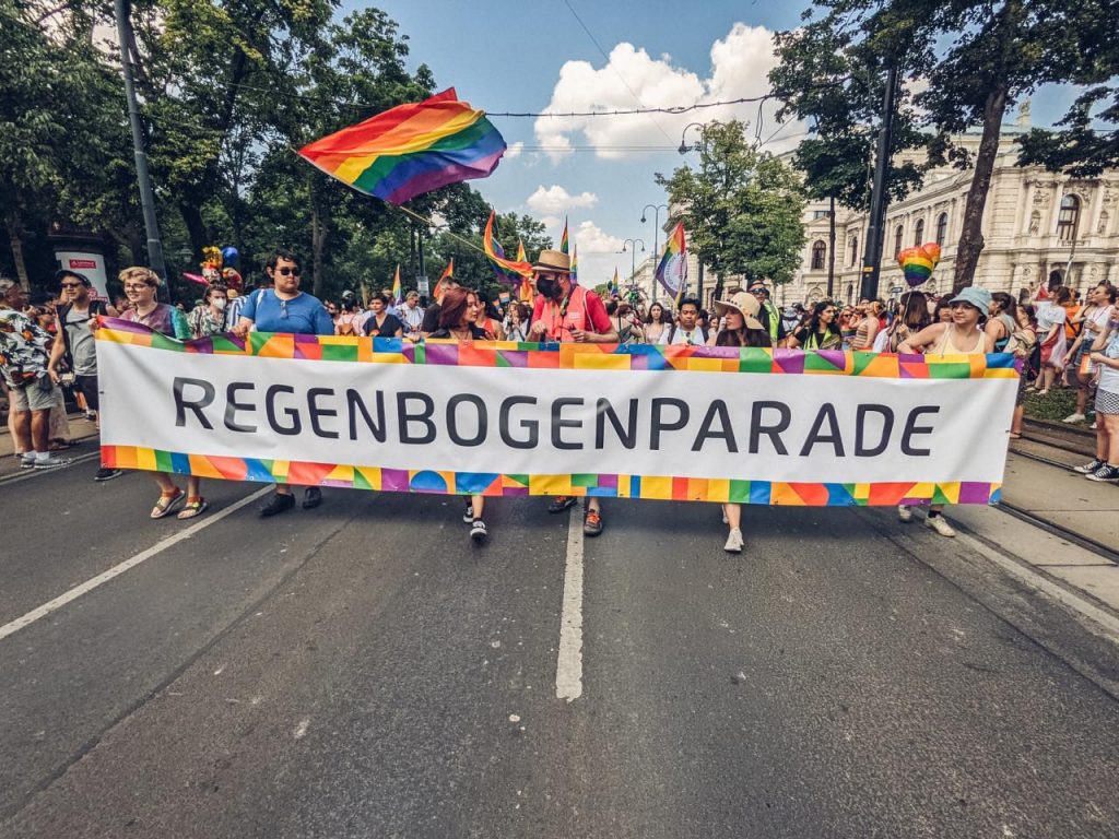 Vienna Pride 2024 from 25 May to 09 June. Parade and program