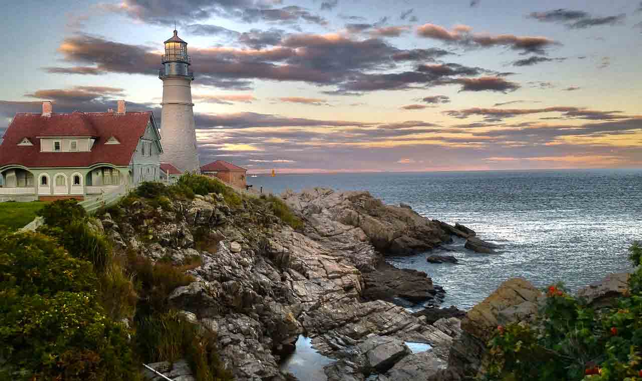 Cape Elizabeth Maine Lighthouse