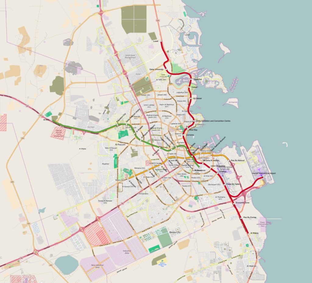 Doha Metro. How to move by metro in the capital of Qatar