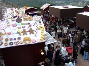 Obidos Chocolate Festival in Portugal