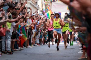 High Heels Race in Madrid