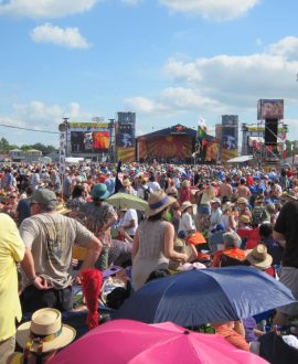 New Orleans Jazz Festival in Louisiana